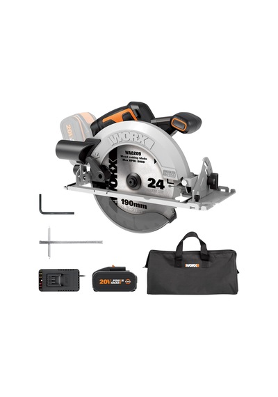 Worx Wx520 20v 4.0ah Li-on Kömürsüz Profesyonel Daire Testere