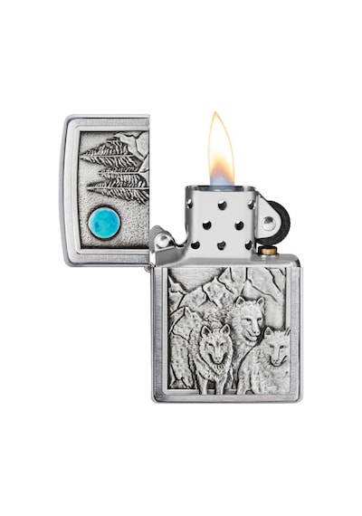 Zippo Çakmak Wolf & Pack Emblem 49295-083609