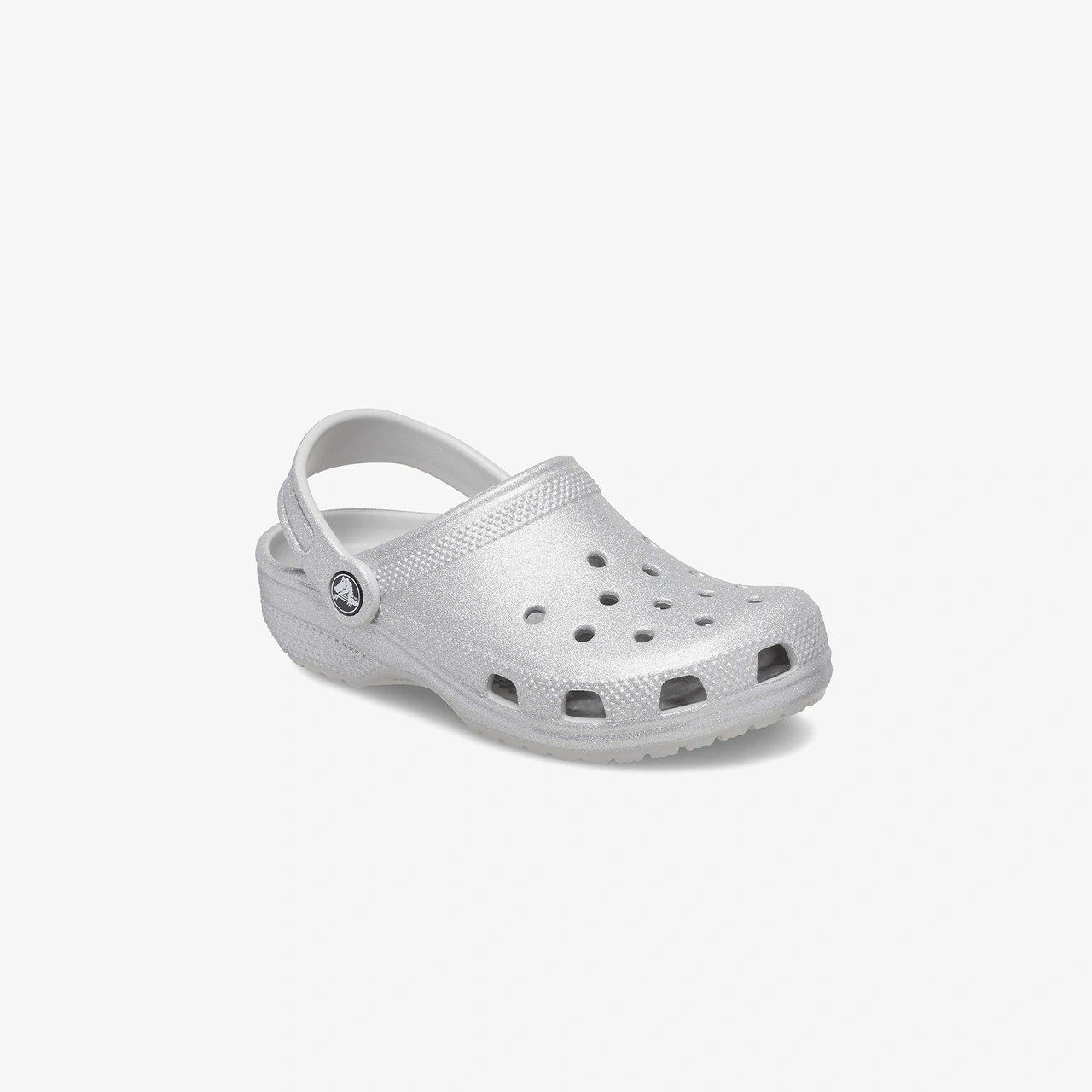 Crocs Classic Glitter T Bebek Gri Terlik Düz 206992 2800153