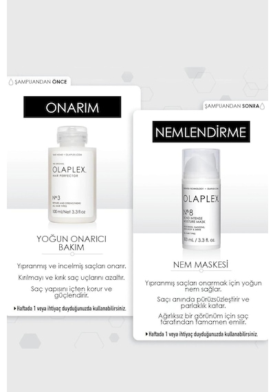 Olaplex Bağ Güçlendirici Saç Bakım Seti 4'lü