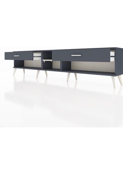 Arges Tv Ünitesi Tek Raflı 2 Çekmeceli 220x30x51 Antrasit-aytaşı/antrasit Aytası/antrasıt - Antrasıt Arges Tv Ünitesi Tek Raflı 2 Çekmeceli 220x30x51 Antrasit-aytaşı/antrasit Aytası/antrasıt - Antrasıt