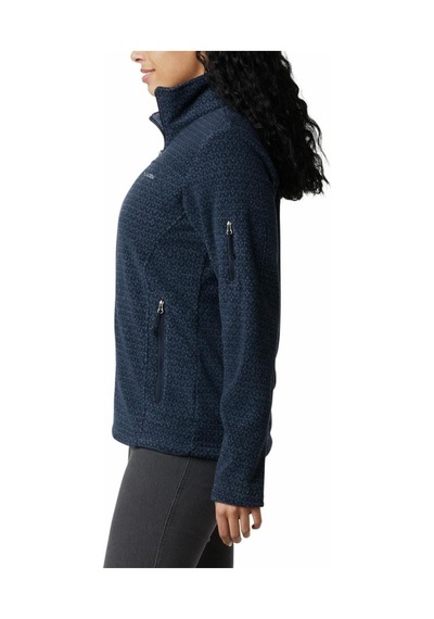 Columbia Fast Trek Printed Kadın Polar Lacivert
