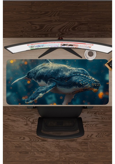 Orka Kaymaz Dikişli Kauçuk Oyuncu Mousepad V3 - 90x40 Xxl Gaming Mouse Pad Fare Altlığı