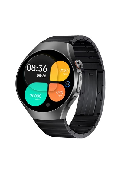 Spovan Titanium 2 42 MM EKG Nabız Tansiyon Ölçer Akıllı Saat (Distribütör Garantili)