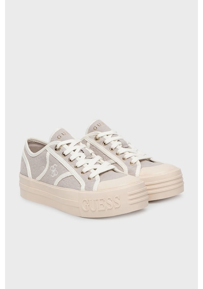 Guess Issah Kadın Sneaker Ayakkabı Flpıssfal12 Gri