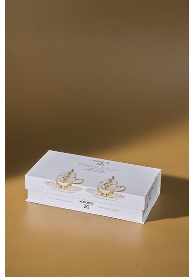 Karaca Faberge Egg 2 Kişilik Kahve Fincan Takımı 90 Ml Renkli