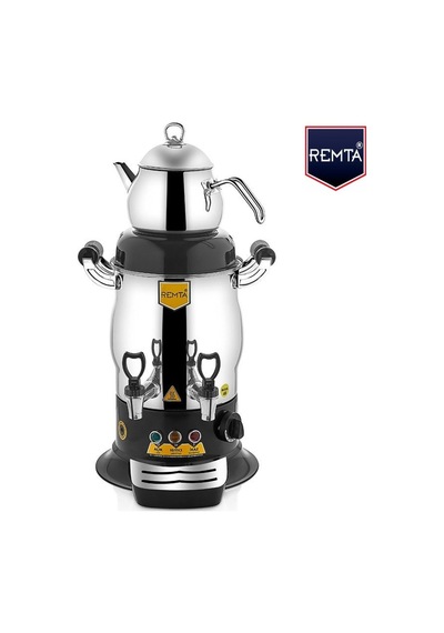 Remta Mini Çift Demlikli Çay Makinesi 5 Lt Çay Semaveri
