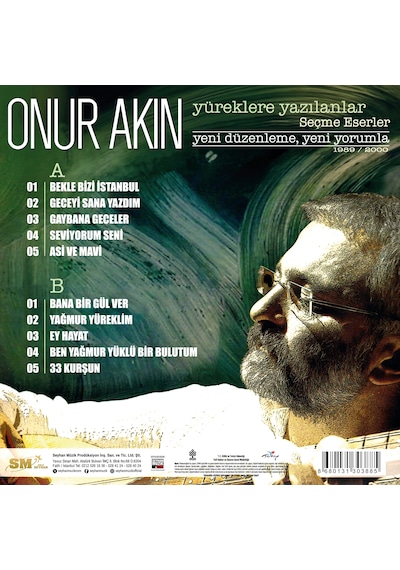 Plak - Onur Akın / Yüreklere Yazılanlar Seçme Eserler 1989/2000