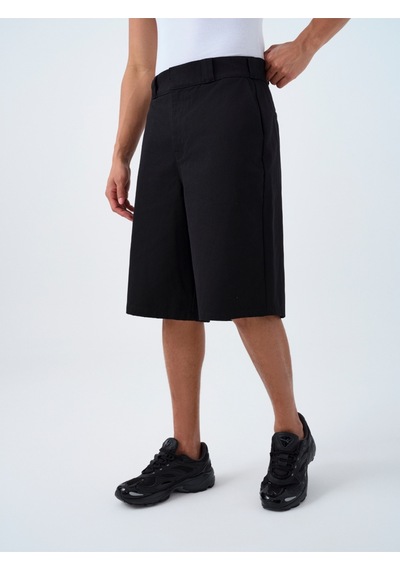 Baggy Fit Erkek Şort Siyah