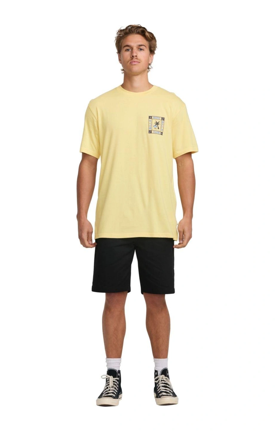 Bıllabong Billabong Window Premium Ss Erkek Tişört 64 Sarı