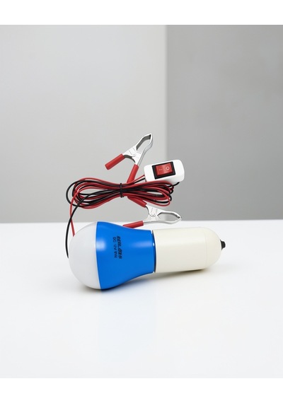 Taşınabilir 12v Led Lamba, Timsah Kıskaçlı
