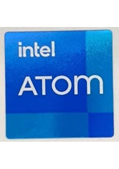 OEM intel ATOm 11.ci ve 12.ci Nesil Sticker Etiket D135