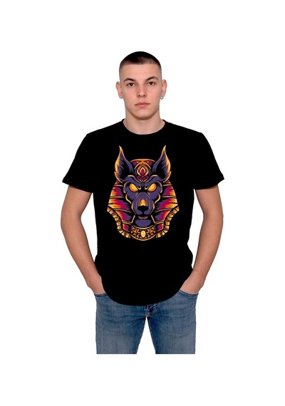 Anubis Mısır Egypt Piramit Firavun Köpek Tişört Unisex T-shirt 001