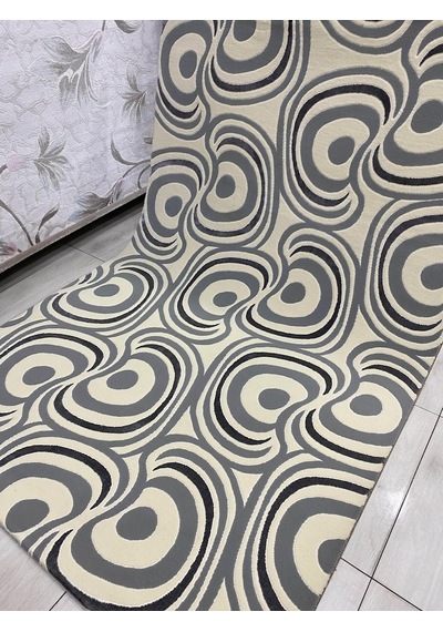 Saray Halı Vizyon 11338 Ws 200X300 Gri Krem 6 M2 Sık Halı !