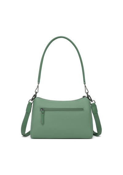 Smart Bags Twill Dimi Kumaş Kadın Omuz Çantası 3325 Yeşil