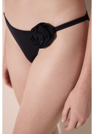 Penti Flower Side Siyah Bikini Altı Plydla5124ıy-bk5