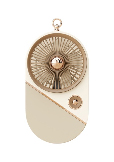 Taşınabililir Mini Usb Şarjlı 3 Kademeli El Vantilatör Fan Soğutucu Ys2528 Kahverengi Açık