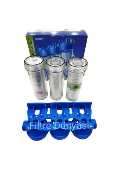 Filtre Dünyası 3/4 Giriş Çıkış Daire Tipi Arıtma Anasu Giriş Üçlü 3/4