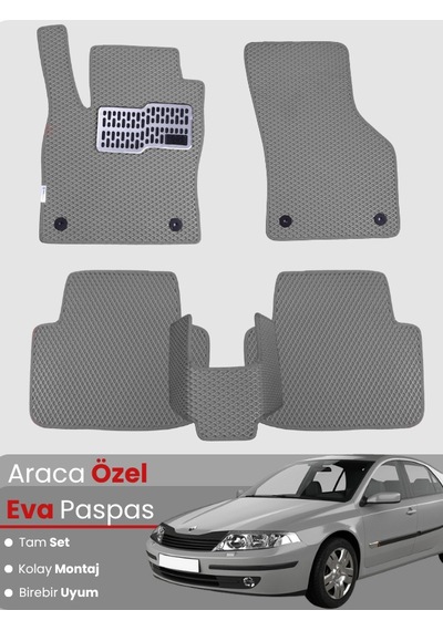 Renault Laguna 2 2001-2007 Uyumlu Eva Paspas Tam Set Oto Paspas,araca Özel 417