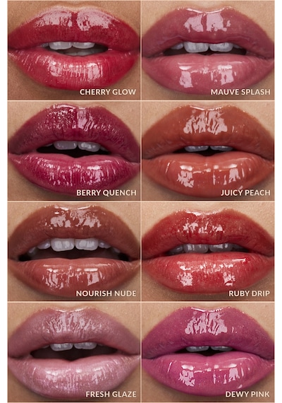Avon Peptit Serum Lip Gloss Dewy Pink