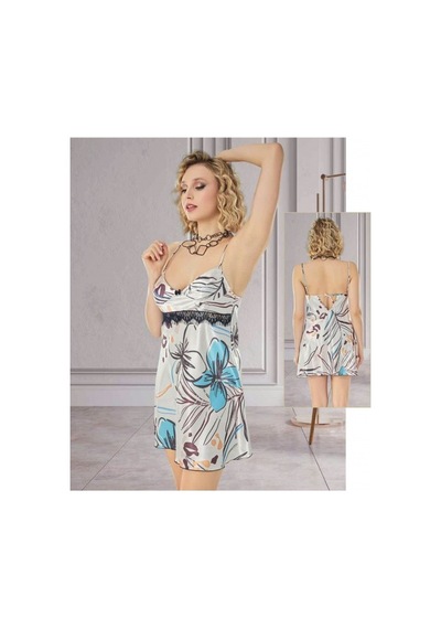 Hotflirt Bayan Gecelik 2959 Ekru