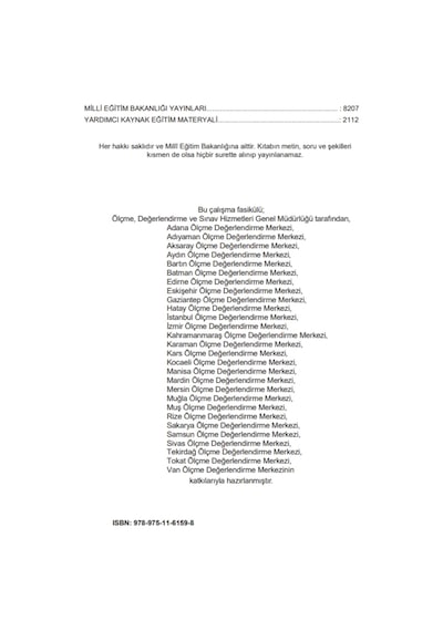 2026 MEB ÖDM İlkokul 4.Sınıf İNGİLİZCE 1.DÖNEM Çalışma Kitabı Alıştırmalı/Soru Bankası BASKI ÜCRETİ