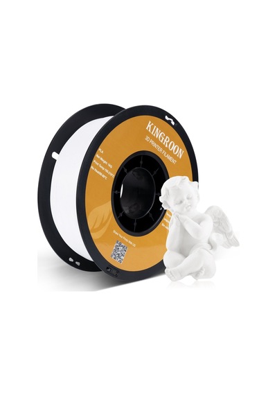 Kingroon Pla Filament - Beyaz - 1.75mm - 1kg