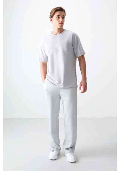 Air Jones Tommy Life Taş Pamuklu Kalın Yumuşak Dokulu Oversize Fit Basic Erkek T-shirt - 88378 Taş Air Jones Tommy Life Taş Pamuklu Kalın Yumuşak Dokulu Oversize Fit Basic Erkek T-shirt - 88378 Taş