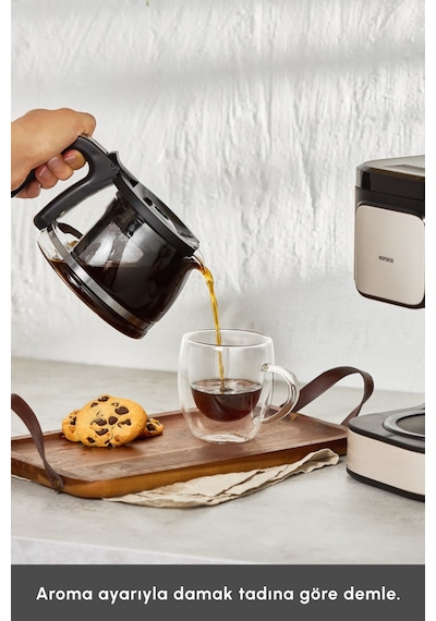 Karaca Just Coffee Aroma 2 In 1 Filtre Kahve ve Çay Demleme Makinesi