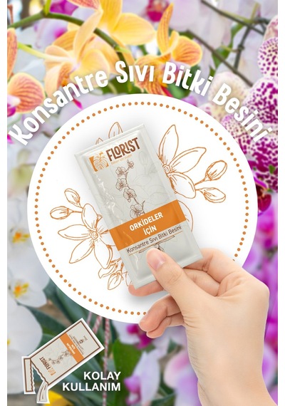 Florıst-orkide İçin Sıvı Bitki Besini Çiçeklenme Destekleyici & Kök Güçlendirici 200