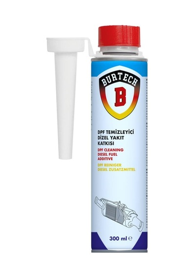 Burtech Dizel Partikül Filtre Temizleyici Yakıt Sıvısı 300 Ml