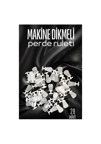 Makine Dikmeli Perde Düğmesi Perde Ruleti Perde Dü Cpr-7567-01d01 Çok Renkli
