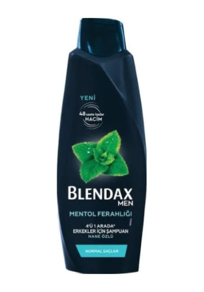 Blendax Men 4'ü 1 Arada Mentol Ferahlığı Şampuan 500 ML
