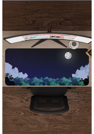 Terraria Kaymaz Dikişli Kauçuk Oyuncu Mousepad V4 - 90x40 Xxl Gaming Mouse Pad Fare Altlığı