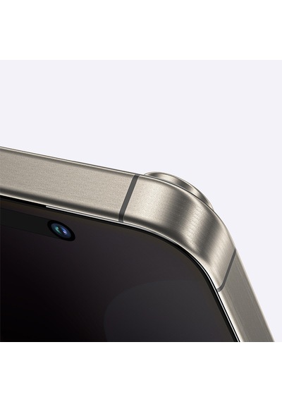 Apple Uyumlu   iPhone 16 Amazingthing Radix Privacy Hayalet Cam Ekran Koruyucu Siyah