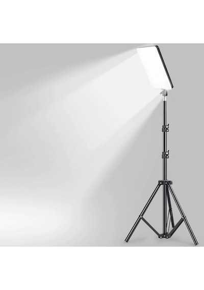Pl-26 13 Watt 96 Led 23cm Crı95+ Bicolor 3 Renk Fotograf Ve Video Işığı Ve 200cm Işık Ayağı Standı