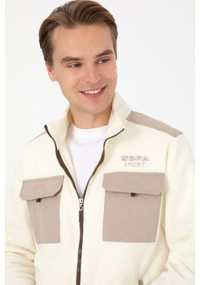 U.s. Polo Assn. Erkek Hırka Örme 50309979-vr256 İnci