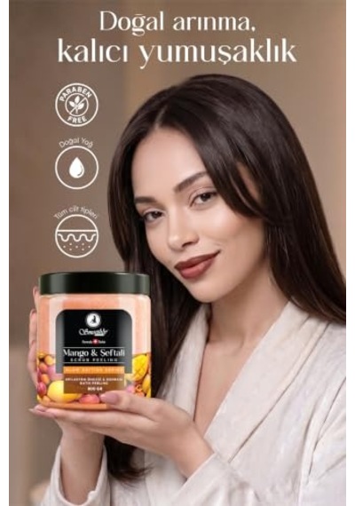 Mango & Şeftali Aromalı Canlandırıcı & Yumuşatıcı El Ayak Ve Vücut Bakım Peelingi 800gr