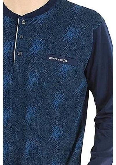 Pierre Cardin 6027 Erkek Jakarlı Pijama Takımı 001
