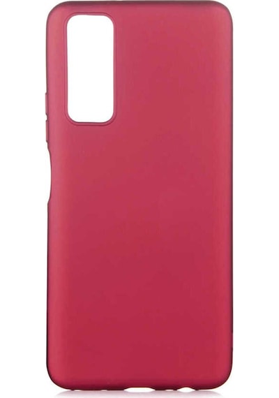 Huawei P Smart S Y8p Kılıf Zore Premier Silikon Kapak Mürdüm