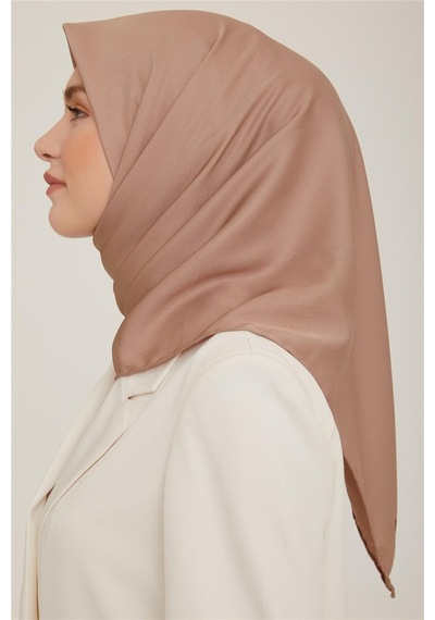Armine Düz Twill Eşarp - Vizon 770 - Vizon 770