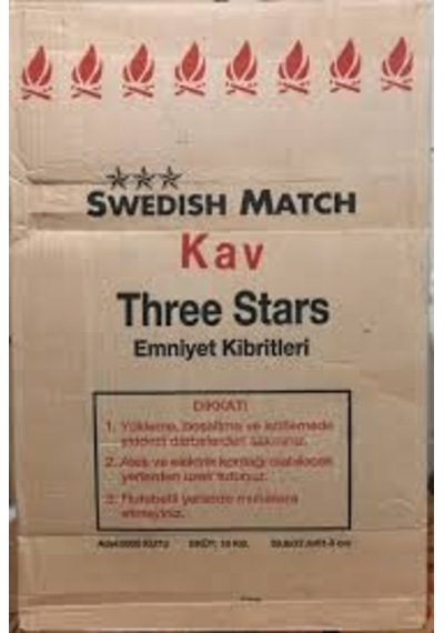 Kav Kibrit 100 Adet X20 Koli