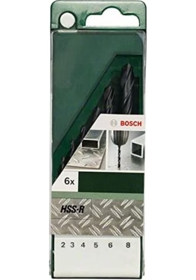 Bosch DIY HSS-R 6'lı Metal Matkap Ucu Seti - 2609255029