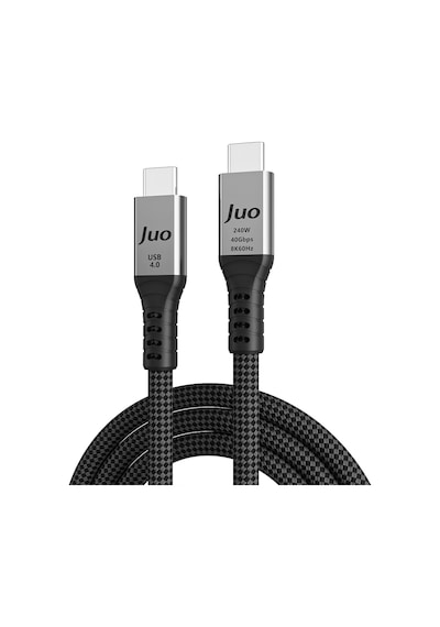 Usb 4.0 240w 40gbps Thunderbolt 4 8k 60hz Usb-c Görüntü Aktarım Ve Type-c Hızlı Şarj Ve Data Kablosu 2 Metre