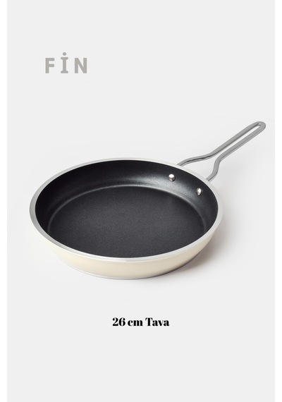 Fin 2 Parça Tava-sahan Set Beyaz