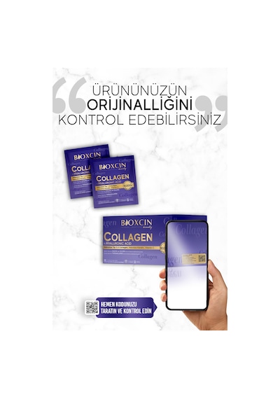 Beauty Collagen Toz 30 Saşe X 10.000 Mg Tip 1 - Tip 3 Hidrolize Kolajen - Keratin