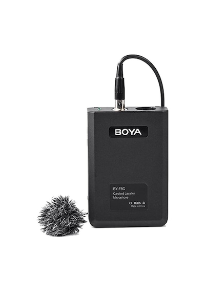 Boya By-f8c Tek Yönlü Akustik Vokal Yaka Mikrofonu
