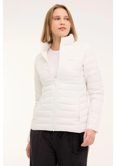 Lumberjack Padded Mevsimlik Hafif Kadın Mont Bej