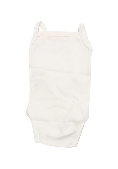 Bebegen Unisex Ekru İp Askılı Çıtçıtlı Badi Zıbın Çok Renkli