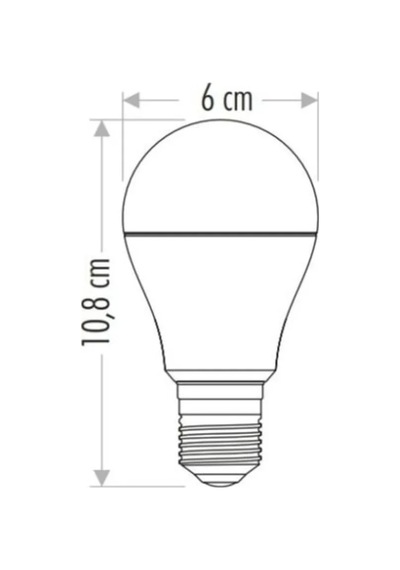 Ct-4266 12w Led Ampul 3200k Beyaz Günışığı Enerji Tasarruflu Uzun Ömürlü E27 Duy